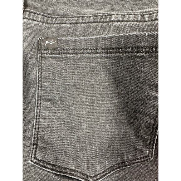 Parker Smith Grey Skinny Jeans Size 2 / 26 Raw Hem Ankle - Picture 7 of 7